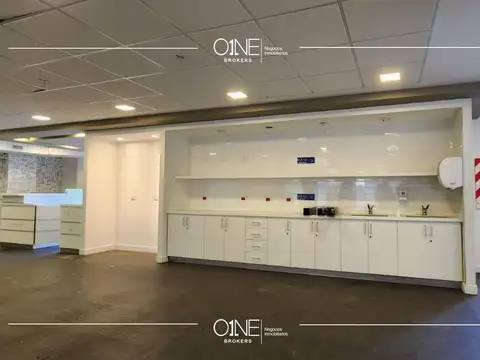 Gran oficina en  avenida corrientes edificio 