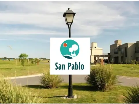 VIS. Lote perimetral en venta en Barrio San Pablo, Pilar.