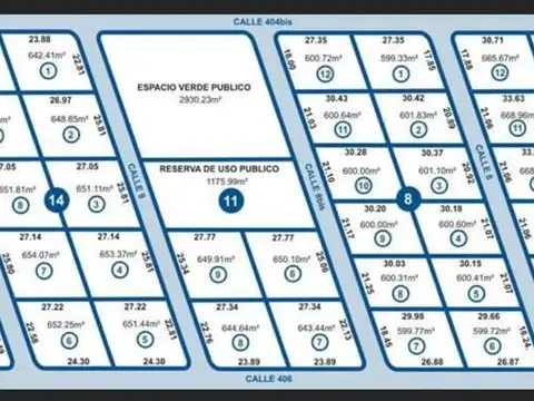 Terreno en Venta de 1300,0 m2