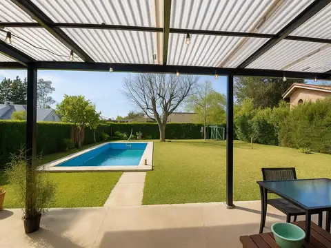 Casa con pileta y parque Bo Pellegrini 3 - Pilar Km 50