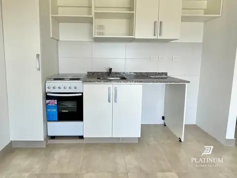Departamento 2 ambientes con 1 baño