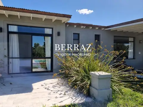 Casa Alquiler Temporal  4 ambientes en Los Palenques Manzanares lote de 1100 m2