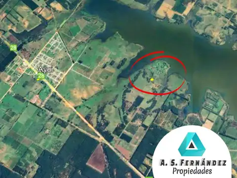 TERRENO EN ZONA DE PLAYAS (COLONIA AYUI - CONCORDIA)