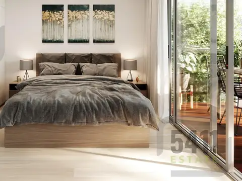 Depto Tipo Casa Monoambiente con 1 baño