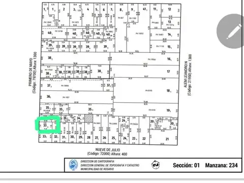 1  DE MAYO 1395 , Piso No definido