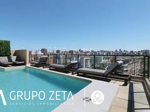 Departamento 2 ambientes alquiler Colegiales amoblado