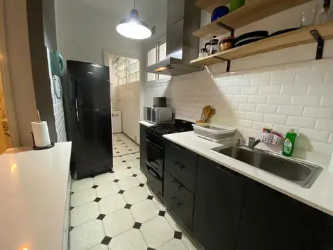 Departamento 2 ambientes con 1 baño