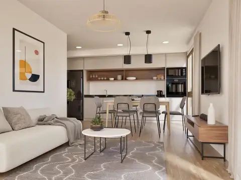 Departamento 3 ambientes con 1 baño