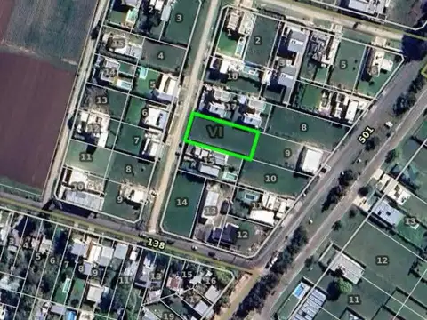 Terreno en Venta 45  mts Fondo