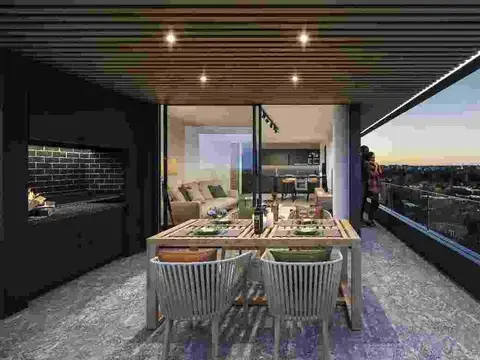 Departamento 2 ambientes con 1 baño