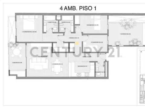 Venta de Departamento 4 AMB C/COCHERA en Villa Luro, CABA
