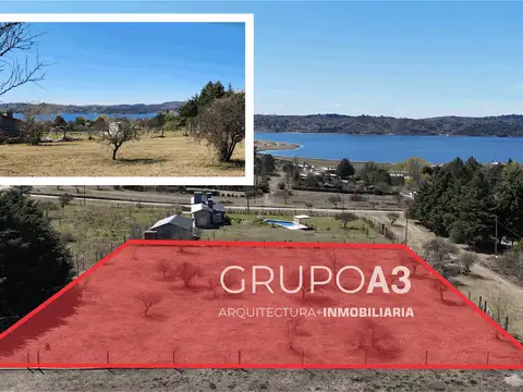 RETASADO  LOTE CON EXCELENTES VISTAS AL LAGO LOS MOLINOS EN POTRERO DE GARAY 680