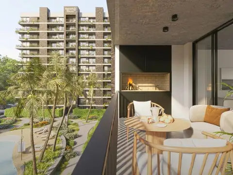 Tigre |VENTA | Departamento en  Brickell Remeros monoambiente con balcón