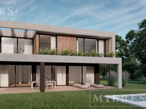 Casa en venta en construcción en el Barrio Carpinchos, Nordelta