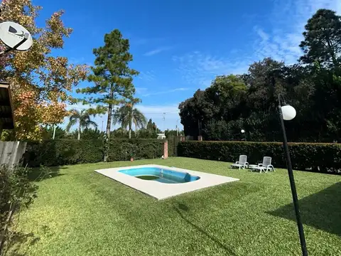 VENTA 2 CABAÑAS CON PILETA, VILLA JARDIN, BARADERO
