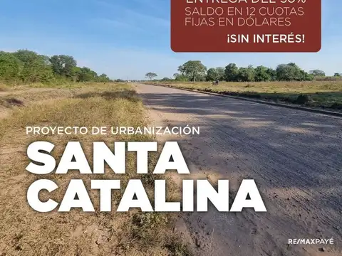 LOTES EN VENTA EN BARRIO SANTA CATALINA, CORRIENTE