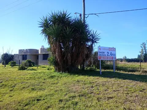 5 has agrícolas con casa reciclada en venta | Gobernador Castro