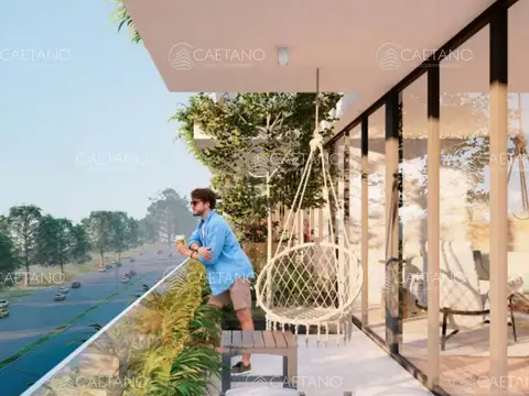 Departamento 3 ambientes con 2 baños