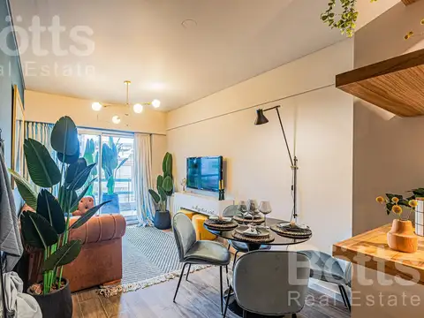 Departamento 3 ambientes con 2 baños