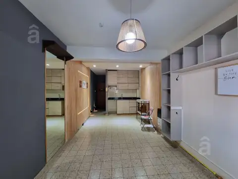 Departamento Monoambiente con 1 baño