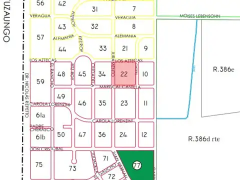 TERRENO EN VENTA EN HURLINGHAM - 400 METROS