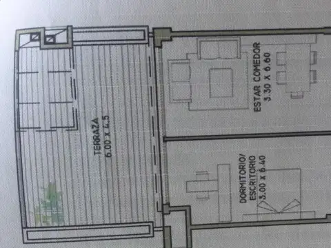 Departamento en Alquiler de 1 dormitorio