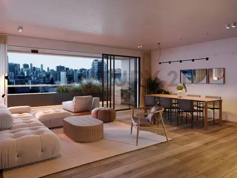 Departamento PISO 4 ambientes con parrilla pozo Colegiales