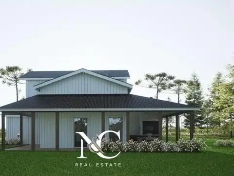 Casa en venta en Costa Esmeralda estilo californiana