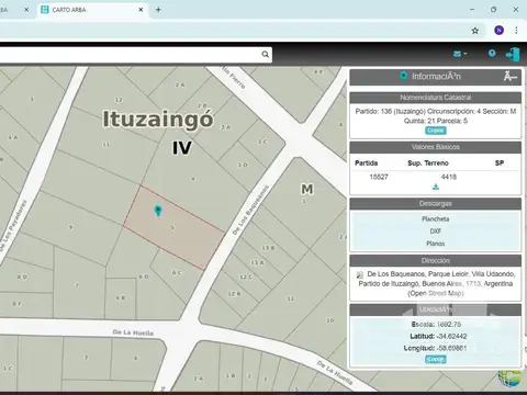 DE LOS BAQUEANOS al 2000