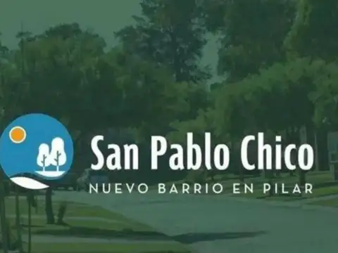 VENTA LOTE BARRIO SAN PABLO CHICO PILAR