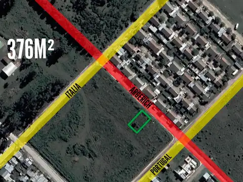 Terrenos en venta - 376Mts2 - Tandil