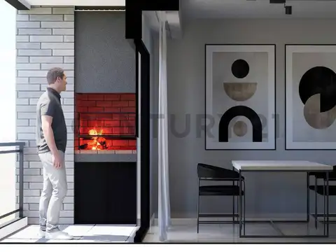 Departamento 3 ambientes con 1 baño