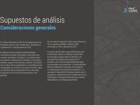 Terreno en Venta 25  mts Frente