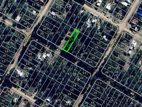 Terreno en Venta 10  mts Frente