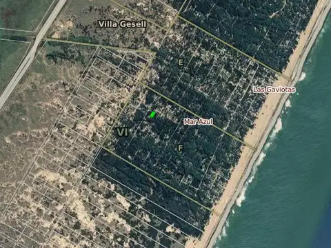 Terreno en Venta 47  mts Fondo