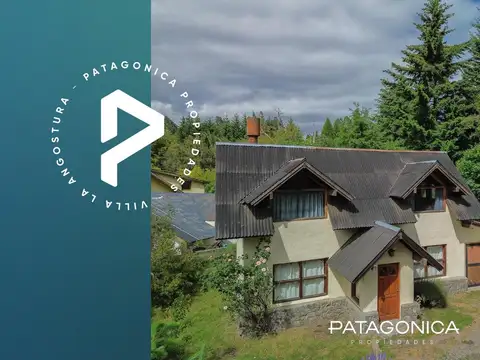 VENTA CASA 120m2, 3 HAB + QUINCHO, B° NORTE, VILLA LA ANGOSTURA