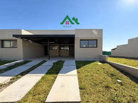 Casa a estrenar de 2 dormitorios en una planta con patio y asador en Docta – Córdoba