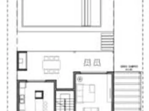 Casa 4 ambientes con 2 baños