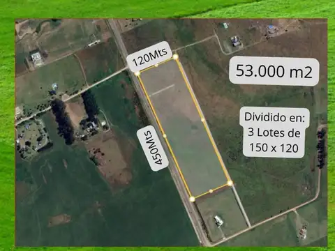 Terreno en Venta de 53000,0 m2