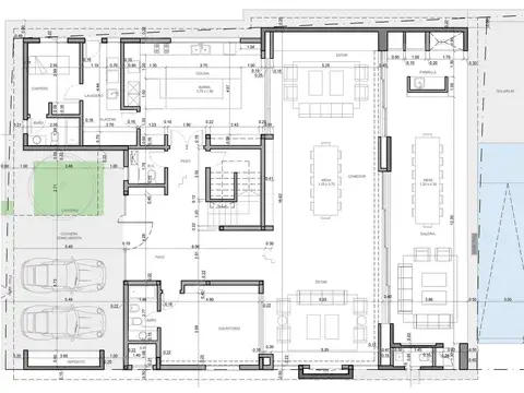 Casa 8 ambientes con 6 baños