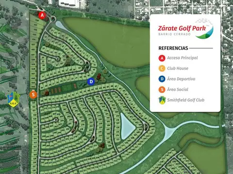 Venta de lotes en Zarate Golf Park
