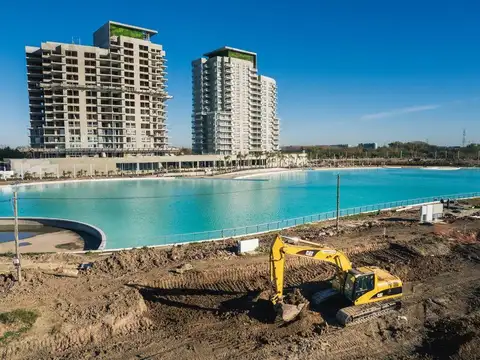 Departamento 2 ambientes con 2 baños