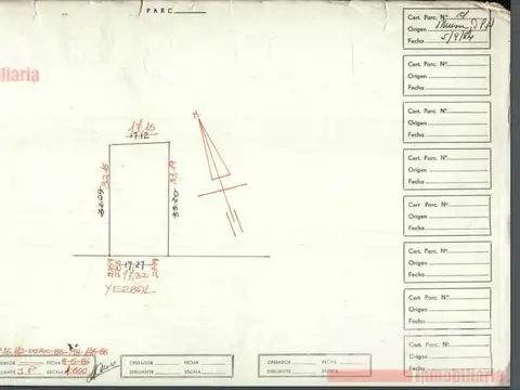 YERBAL AL 2700 Terreno DESCUBIERTO en  Alquiler
