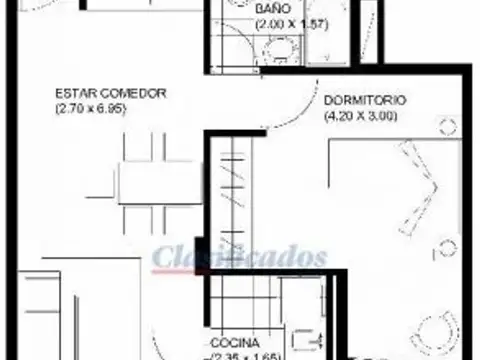 Departamento en Venta en Nueva Cordoba, USD 65.000