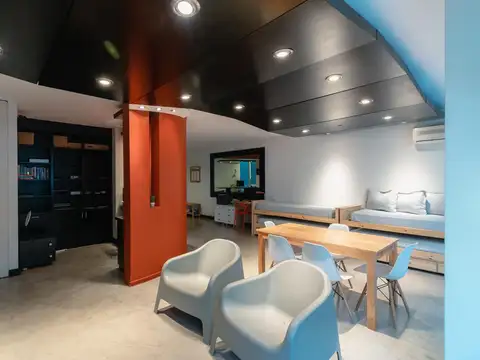 3 ambientes a la venta convertidos a 2 ambientes amplios de Suite más Escritorio en Las Cañitas