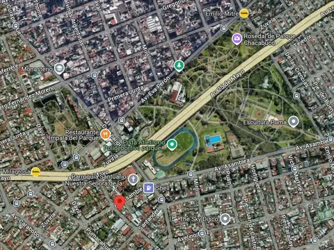 Lote en P Chacabuco, 857m. vendibles U$S 145xmetro