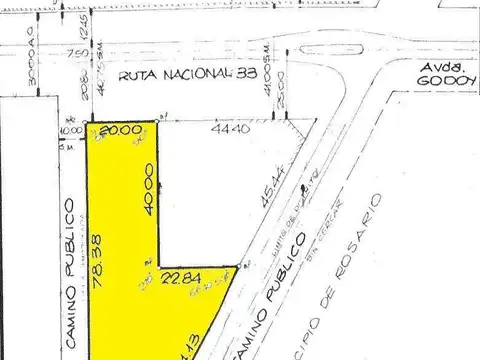 Terreno Industrial / Comercial en Pérez