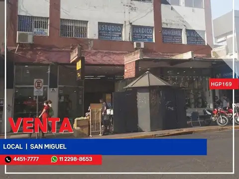 Local - Venta - Argentina, San Miguel - Av. Juan Domingo Presidente Perón 1600