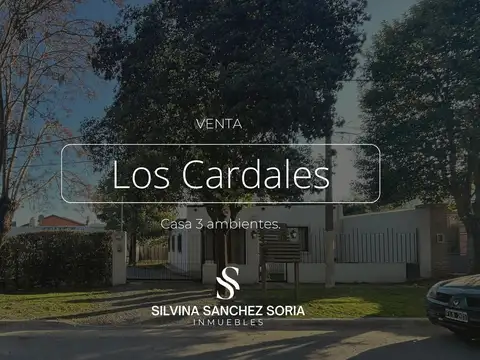 CASA VENTA 3 AMBIENTES LOS CARDALES (Zonificación: residencial / comercial)