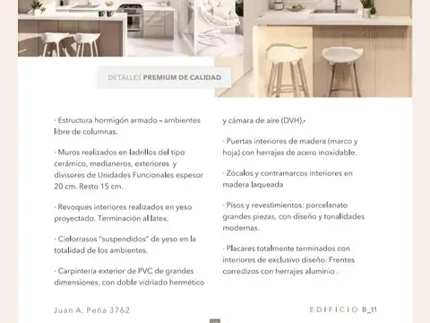 Departamento en Venta de 1 dormitorio